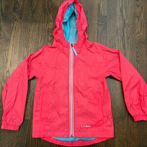L.L. Bean Kids Rain Jacket - size 8